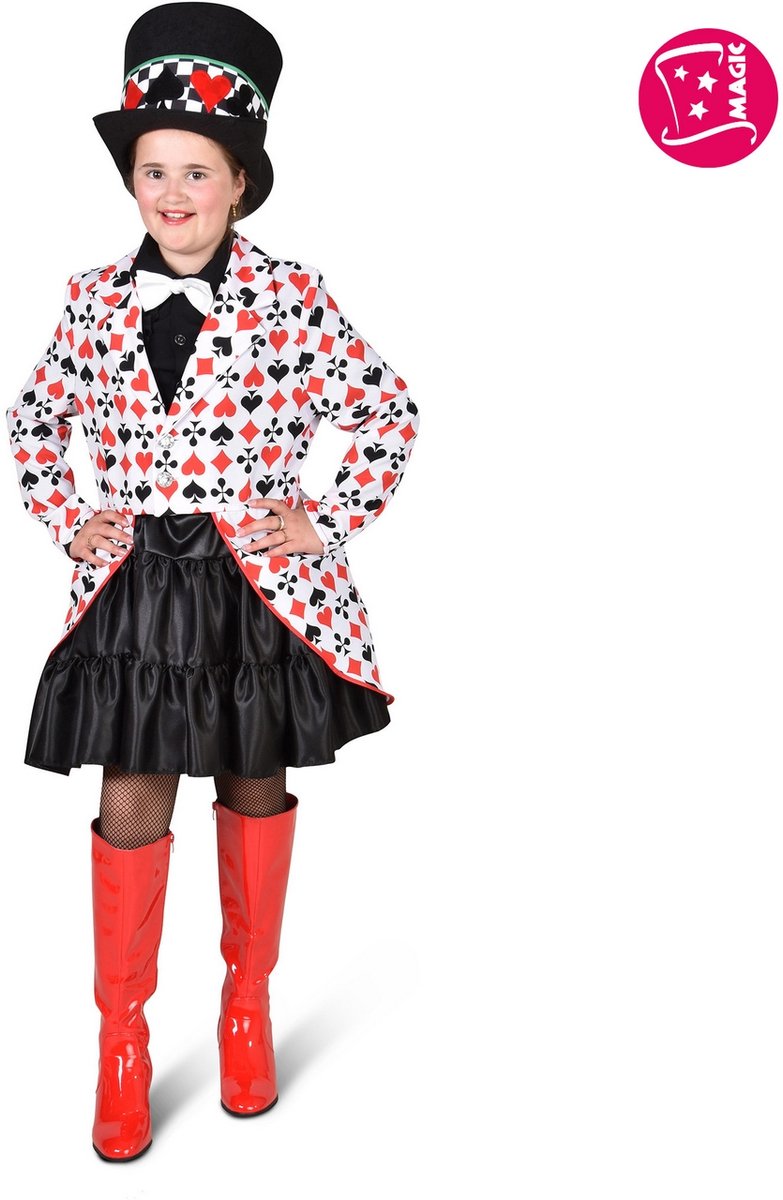 Casino Showgirl Kaartspel Jas Meisje